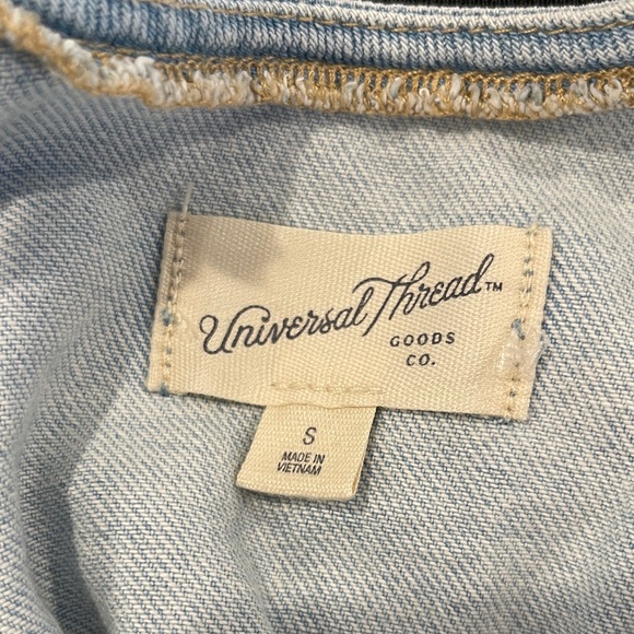 Universal Thread Light Blue Denim Sleeveless Dress - Picture 5 of 6